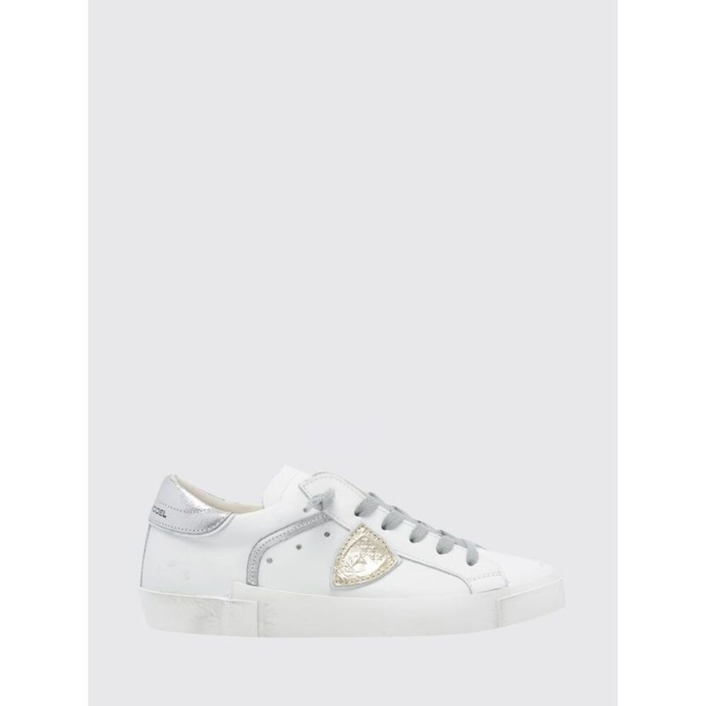Prsx Sneakers By Philippe Model In Used Leather And Animal Print Pony Hair